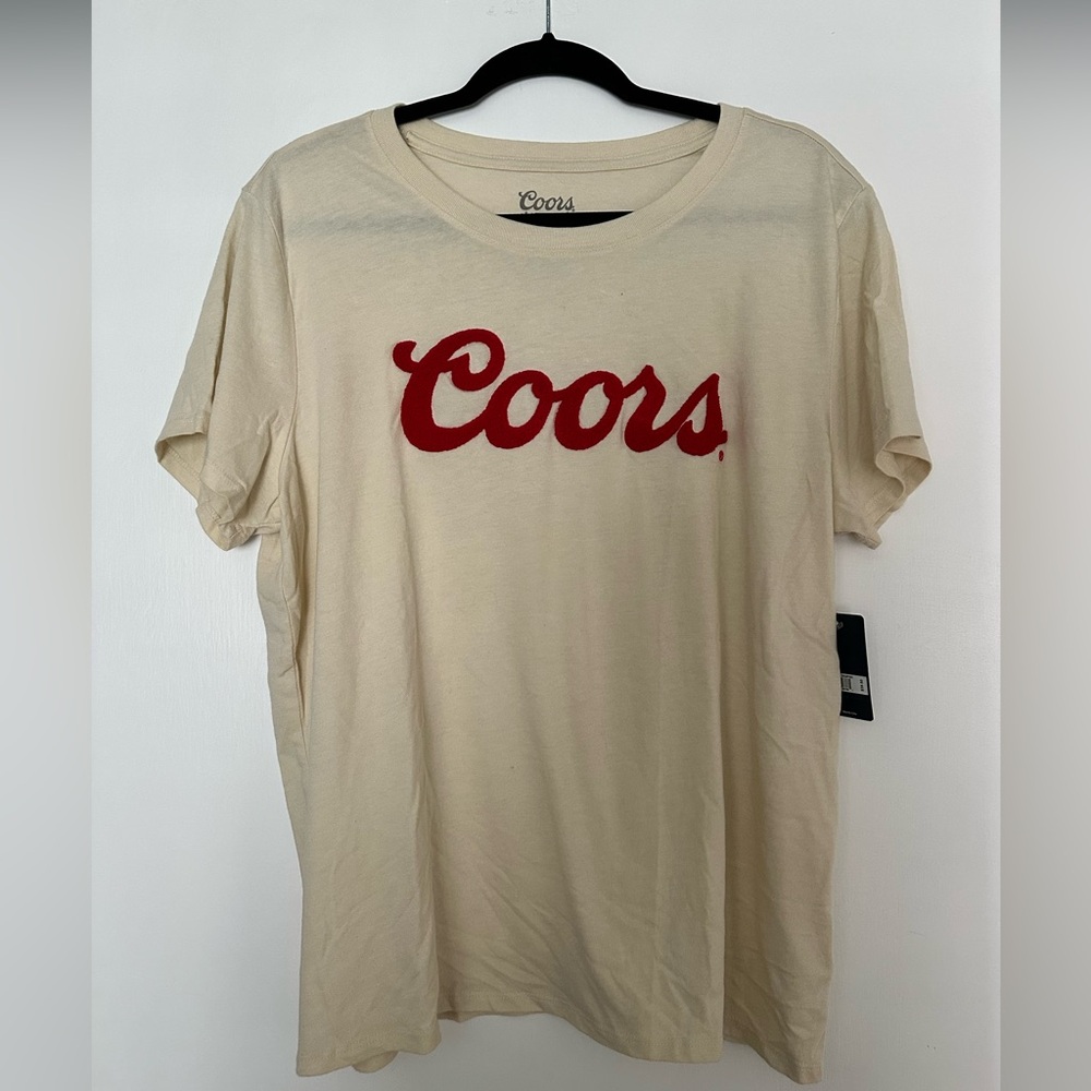 NWT COORS Lucky Brand Graphic Tee, XL